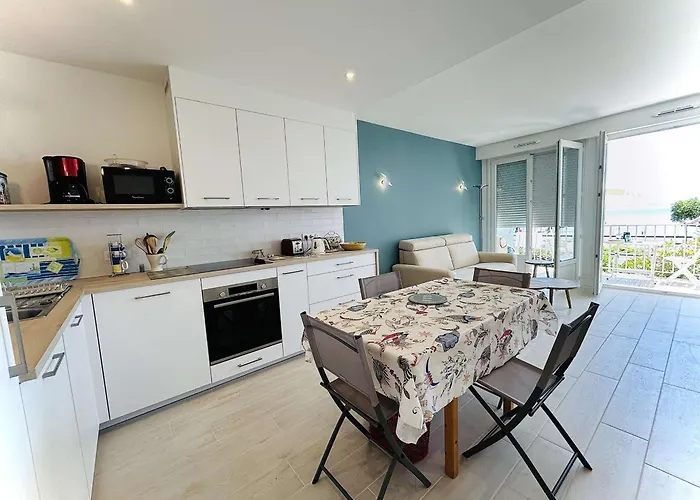 شقة Renove Face Avec Terrasse, 2 Pieces, 3 Couchages A - Fr-1-245-193 *